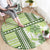 Hawaii Quilt Round Carpet Kakau Polynesian Pattern Olive Green Version LT01 - Polynesian Pride