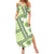 Hawaii Quilt Summer Maxi Dress Kakau Polynesian Pattern Olive Green Version LT01 Women Green - Polynesian Pride