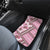 Hawaii Quilt Car Mats Kakau Polynesian Pattern Mauve Pink Version LT01 - Polynesian Pride