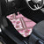 Hawaii Quilt Car Mats Kakau Polynesian Pattern Mauve Pink Version LT01 - Polynesian Pride