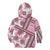 Hawaii Quilt Kid Hoodie Kakau Polynesian Pattern Mauve Pink Version LT01 - Polynesian Pride