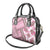 Hawaii Quilt Shoulder Handbag Kakau Polynesian Pattern Mauve Pink Version LT01 - Polynesian Pride