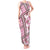 Hawaii Quilt Tank Maxi Dress Kakau Polynesian Pattern Mauve Pink Version LT01 Women Pink - Polynesian Pride