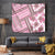 Hawaii Quilt Tapestry Kakau Polynesian Pattern Mauve Pink Version LT01 Pink - Polynesian Pride