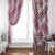 Hawaii Quilt Window Curtain Kakau Polynesian Pattern Mauve Pink Version LT01 - Polynesian Pride