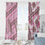 Hawaii Quilt Window Curtain Kakau Polynesian Pattern Mauve Pink Version LT01 - Polynesian Pride