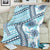 Hawaii Quilt Blanket Kakau Polynesian Pattern Sky Blue Version LT01 - Polynesian Pride