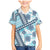 Hawaii Quilt Family Matching Mermaid Dress and Hawaiian Shirt Kakau Polynesian Pattern Sky Blue Version LT01 Son's Shirt Blue - Polynesian Pride