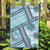 Hawaii Quilt Garden Flag Kakau Polynesian Pattern Sky Blue Version LT01 Garden Flag Blue - Polynesian Pride