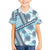 Hawaii Quilt Kid Hawaiian Shirt Kakau Polynesian Pattern Sky Blue Version LT01 Kid Blue - Polynesian Pride