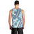 Hawaii Quilt Men Tank Top Kakau Polynesian Pattern Sky Blue Version LT01 - Polynesian Pride