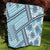 Hawaii Quilt Quilt Kakau Polynesian Pattern Sky Blue Version LT01 - Polynesian Pride