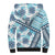 Hawaii Quilt Sherpa Hoodie Kakau Polynesian Pattern Sky Blue Version LT01 - Polynesian Pride