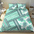 Hawaii Quilt Bedding Set Kakau Polynesian Pattern Teal Version LT01 - Polynesian Pride