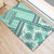 Hawaii Quilt Rubber Doormat Kakau Polynesian Pattern Teal Version LT01 - Polynesian Pride