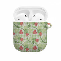 Anthurium Pikake Ti Leaf Palaka AirPods Case Green Version LT01 Green - Polynesian Pride