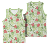 Anthurium Pikake Ti Leaf Palaka Basketball Jersey Green Version LT01 - Polynesian Pride