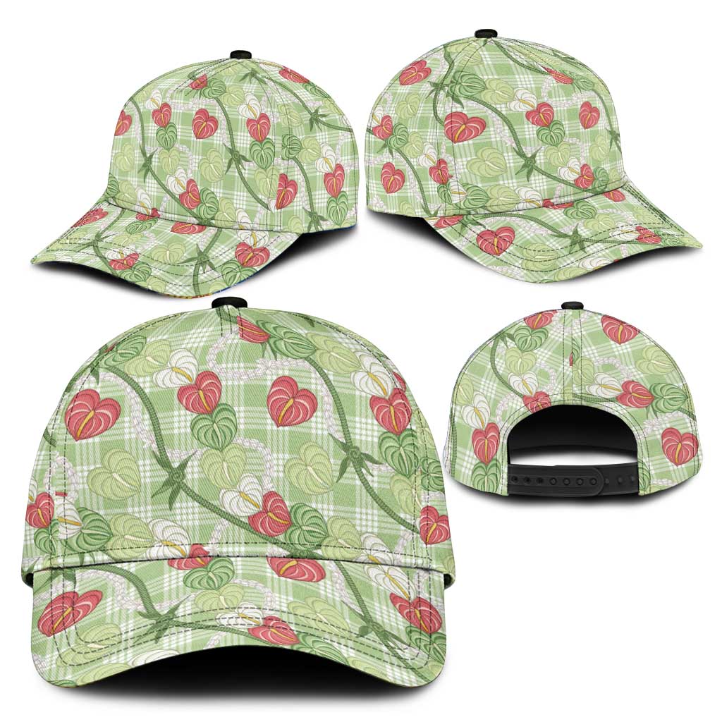 Anthurium Pikake Ti Leaf Palaka Classic Cap Green Version LT01 - Polynesian Pride