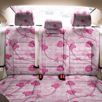 Anthurium Pikake Ti Leaf Palaka Back Car Seat Cover Pink Version