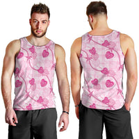 Anthurium Pikake Ti Leaf Palaka Men Tank Top Pink Version
