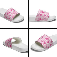 Anthurium Pikake Ti Leaf Palaka Slide Sandals Pink Version