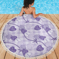 Anthurium Pikake Ti Leaf Palaka Beach Blanket Purple Version