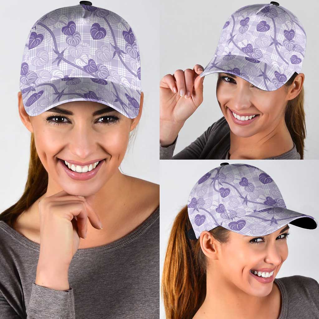 Anthurium Pikake Ti Leaf Palaka Classic Cap Purple Version LT01 - Polynesian Pride