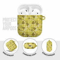 Anthurium Pikake Ti Leaf Palaka AirPods Case Yellow Version