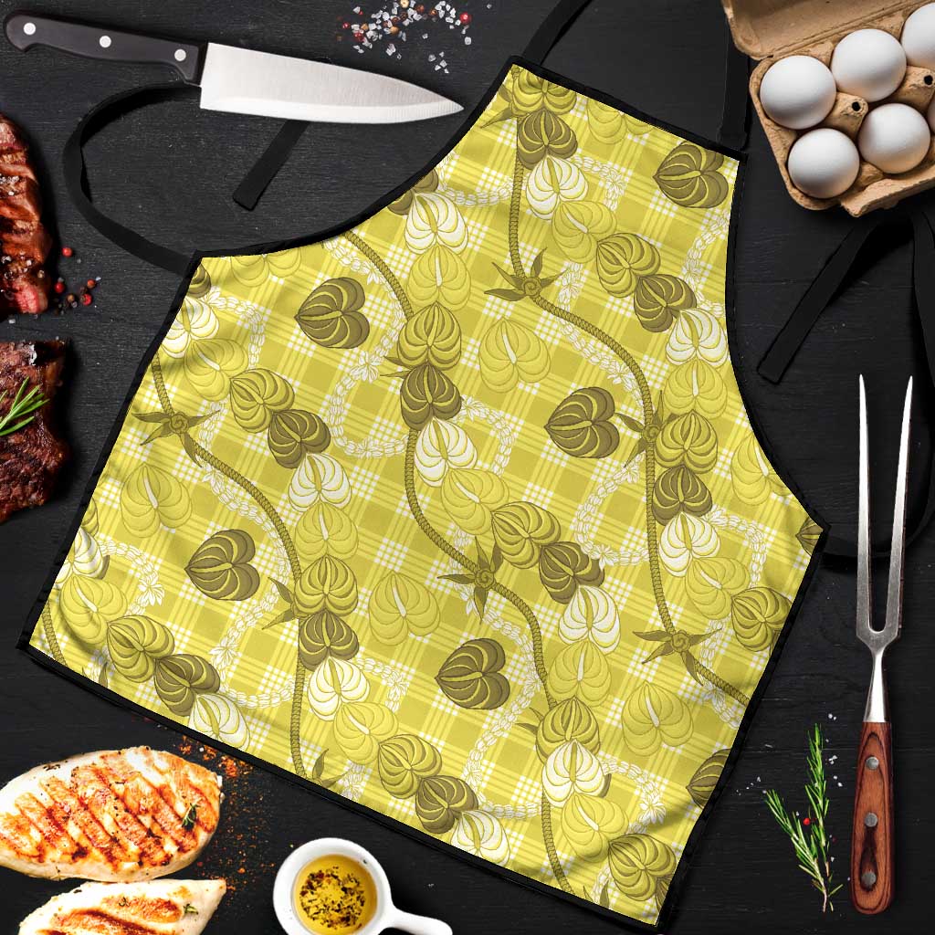 Anthurium Pikake Ti Leaf Palaka Apron Yellow Version LT01 Yellow - Polynesian Pride