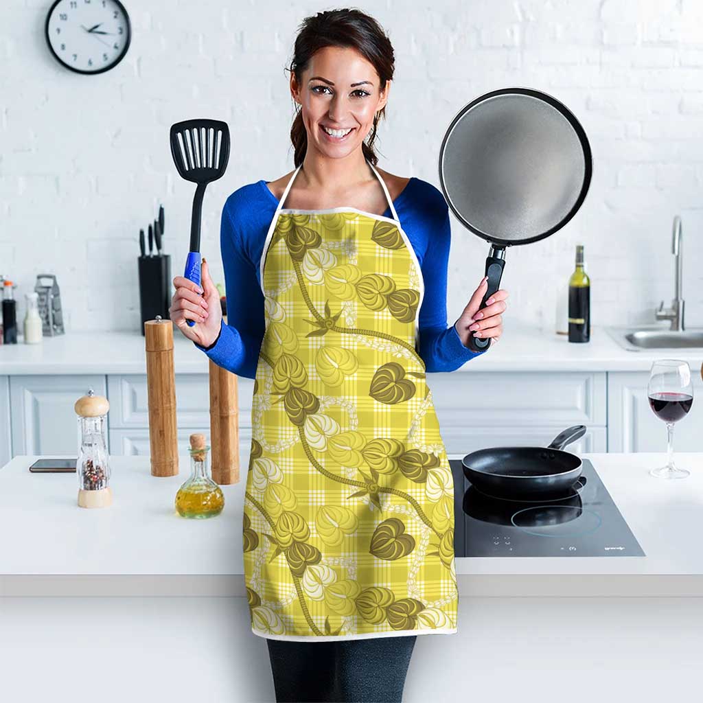 Anthurium Pikake Ti Leaf Palaka Apron Yellow Version LT01 - Polynesian Pride