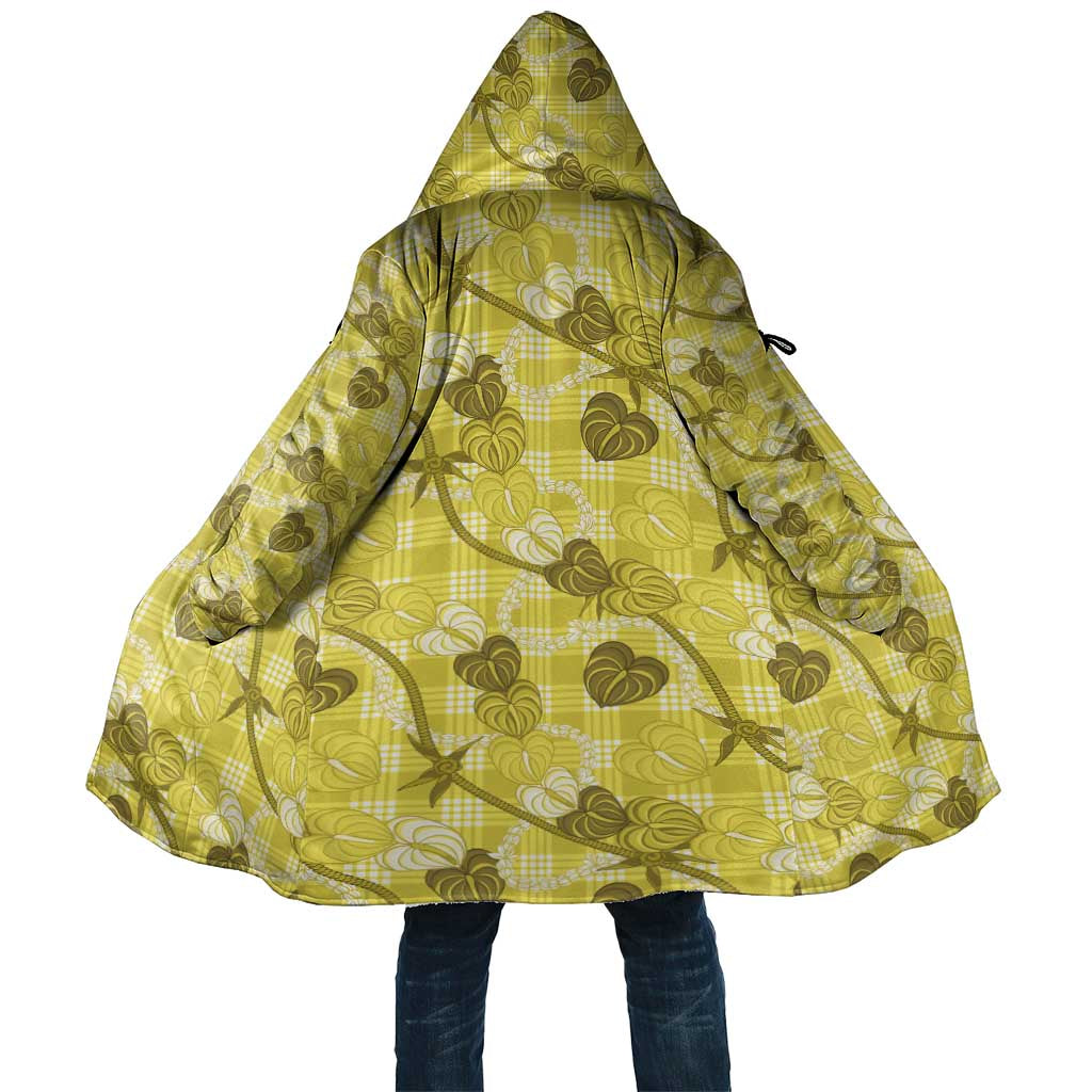 Anthurium Pikake Ti Leaf Palaka Cloak Yellow Version LT01 Unisex Yellow - Polynesian Pride