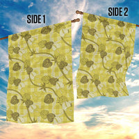 Anthurium Pikake Ti Leaf Palaka Garden Flag Yellow Version LT01 - Polynesian Pride