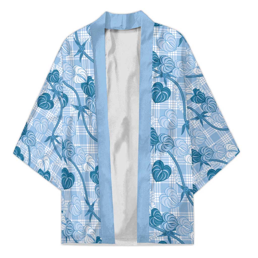 Anthurium Pikake Ti Leaf Palaka Kimono Blue Version