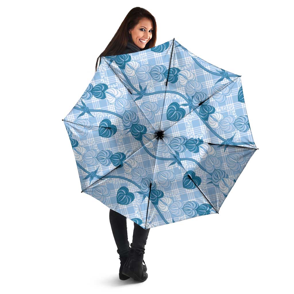 Anthurium Pikake Ti Leaf Palaka Umbrella Blue Version LT01 - Polynesian Pride