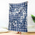 Hibiscus Pakala Cobalt Blue Royal Blanket Tropical Floral Stylized - Polynesian Pride