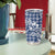 Hibiscus Pakala Cobalt Blue Royal Tumbler Cup Tropical Floral Stylized - Polynesian Pride
