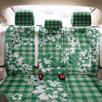 Hibiscus Pakala Emerald Green Back Car Seat Cover Tropical Floral Stylized - Polynesian Pride
