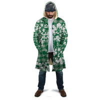 Hibiscus Pakala Emerald Green Cloak Tropical Floral Stylized - Polynesian Pride