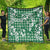 Hibiscus Pakala Emerald Green Quilt Tropical Floral Stylized - Polynesian Pride