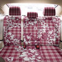 Hibiscus Pakala Royal Magenta Back Car Seat Cover Tropical Floral Stylized - Polynesian Pride
