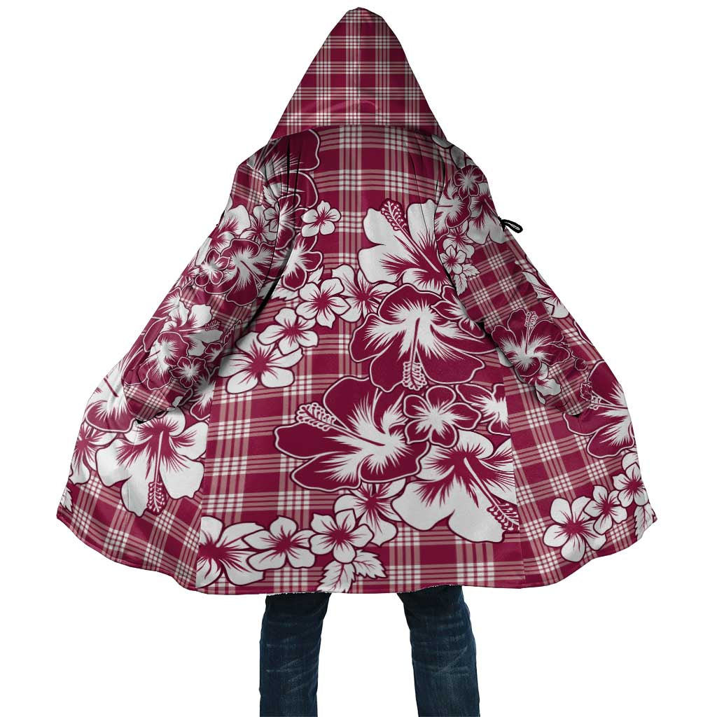 Hibiscus Pakala Royal Magenta Cloak Tropical Floral Stylized - Polynesian Pride