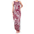 Hibiscus Pakala Royal Magenta Family Matching Tank Maxi Dress and Hawaiian Shirt Tropical Floral Stylized - Polynesian Pride