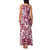 Hibiscus Pakala Royal Magenta Family Matching Tank Maxi Dress and Hawaiian Shirt Tropical Floral Stylized - Polynesian Pride
