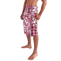 Hibiscus Pakala Royal Magenta Lavalava Tropical Floral Stylized - Polynesian Pride