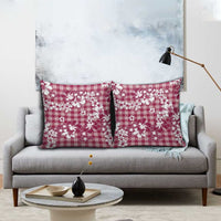 Hibiscus Pakala Royal Magenta Pillow Cover Tropical Floral Stylized - Polynesian Pride