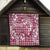 Hibiscus Pakala Royal Magenta Quilt Tropical Floral Stylized - Polynesian Pride