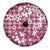 Hibiscus Pakala Royal Magenta Spare Tire Cover Tropical Floral Stylized - Polynesian Pride