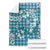 Hibiscus Pakala Ocean Depths Blue Blanket Tropical Floral Stylized - Polynesian Pride