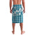 Hibiscus Pakala Ocean Depths Blue Lavalava Tropical Floral Stylized - Polynesian Pride