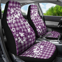 Hibiscus Pakala Sweetie Purple Car Seat Cover Tropical Floral Stylized - Polynesian Pride